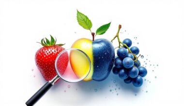 chemical residues on fruits
