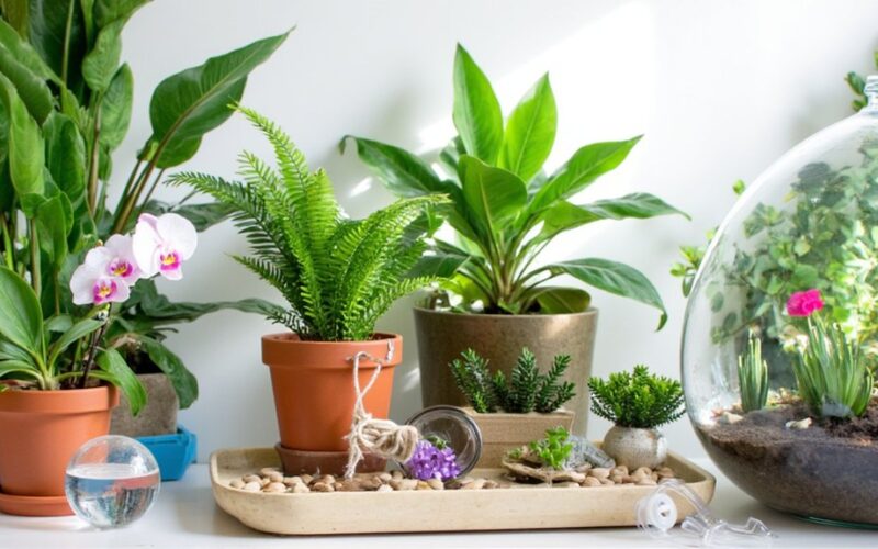 clever flower watering solutions