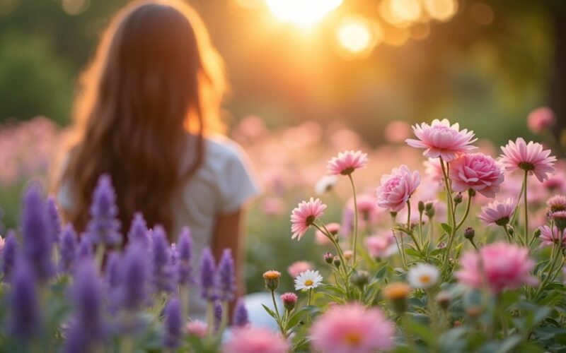 colorful flowers soothe minds