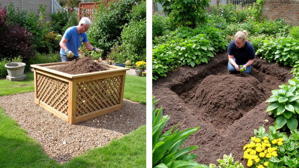 composting methods structural design space utilization