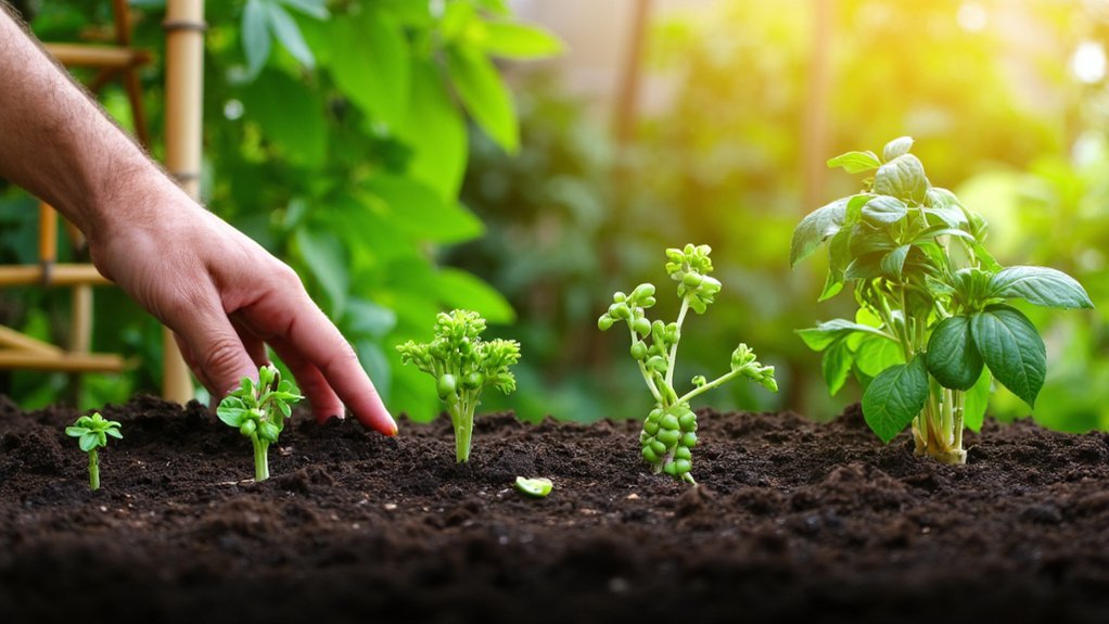 continuous pea growth cycle management