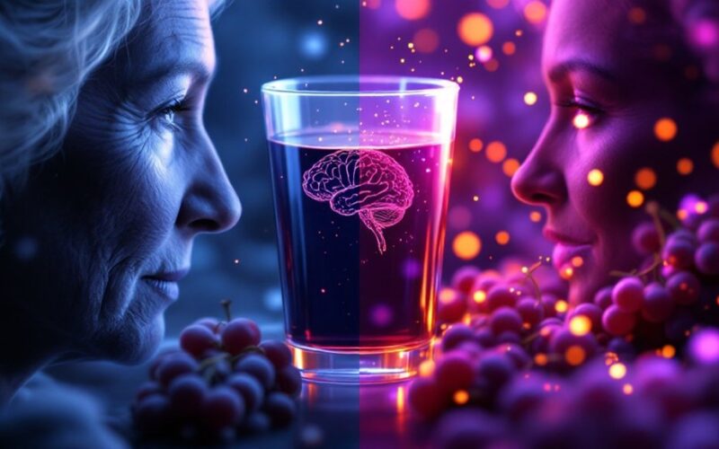 daily drink lowers dementia risk