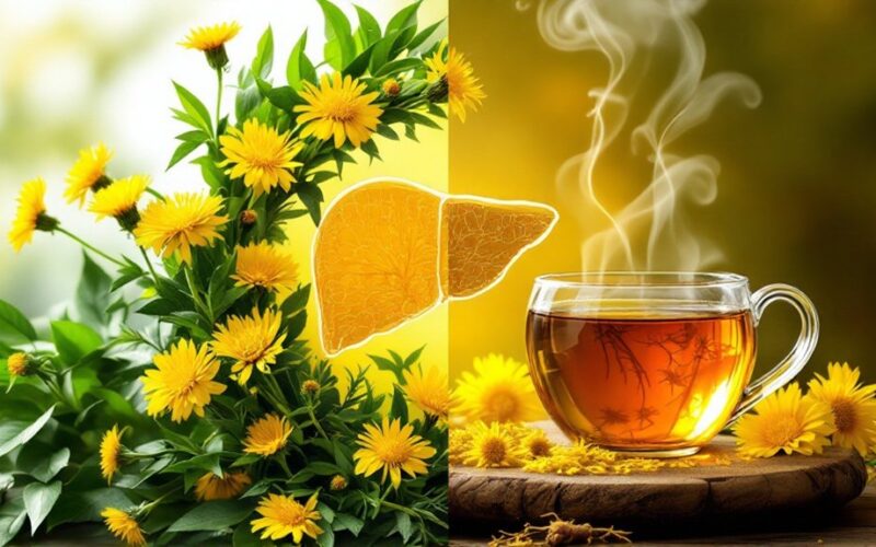dandelion tea s liver benefits