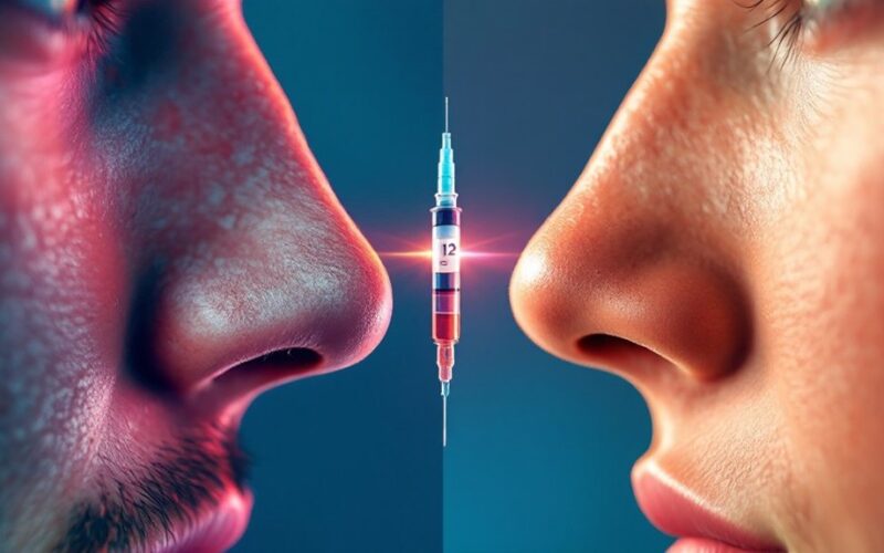 dry nose indicates b12 deficiency