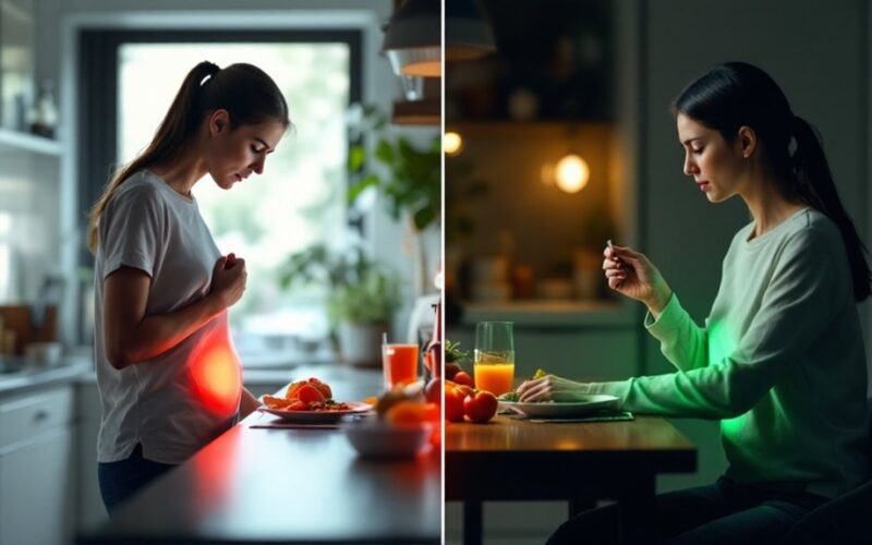 eating while standing hurts digestion