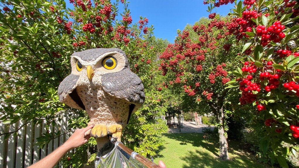 effective visual scare tactics deter birds