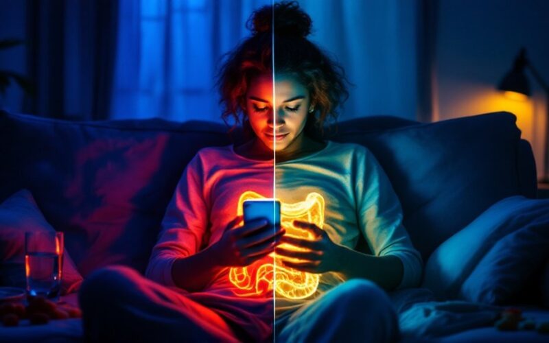 evening habit harms intestines