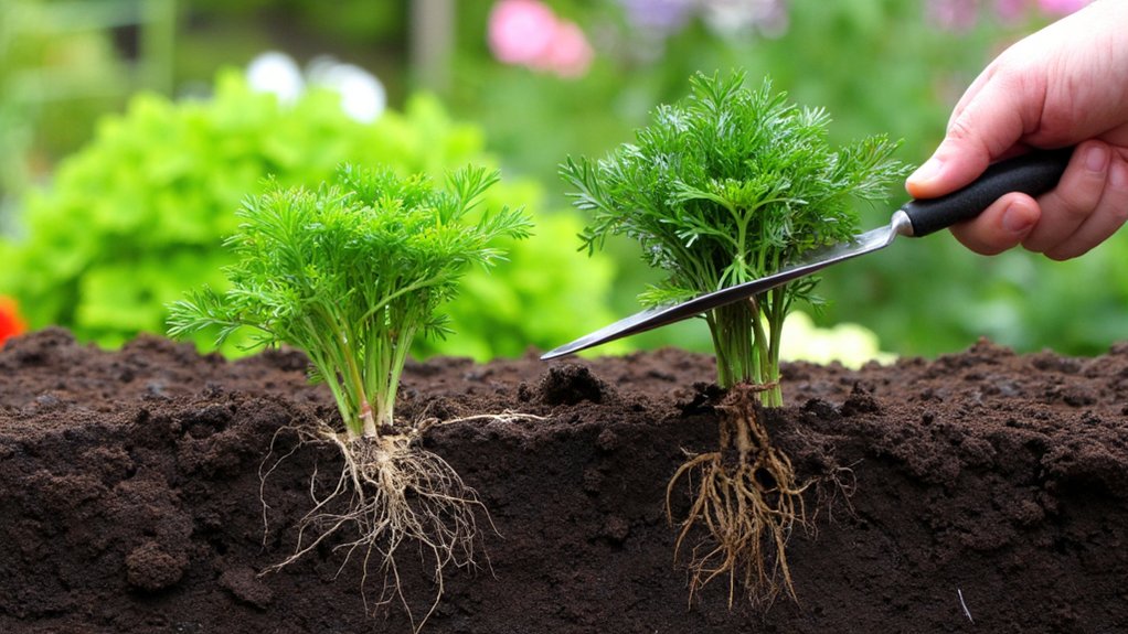 fierce competition for garden resources