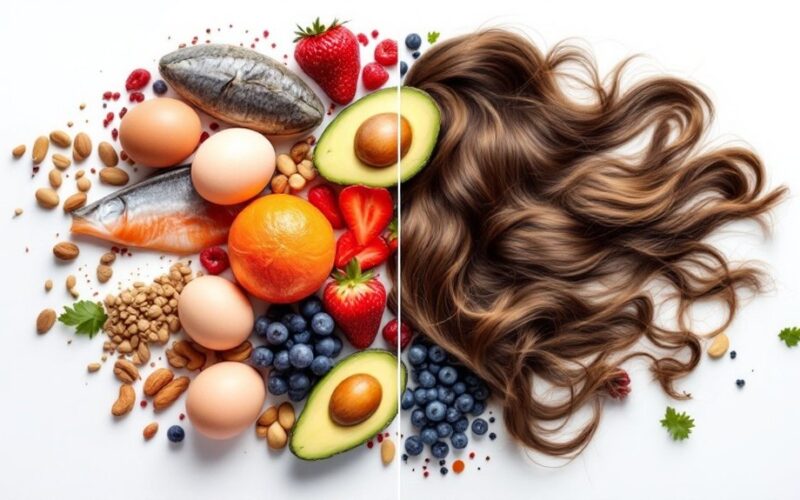 foods for thicker hair