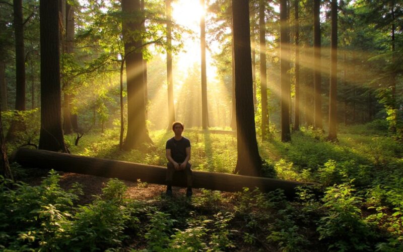 forest relaxation lowers blood pressure