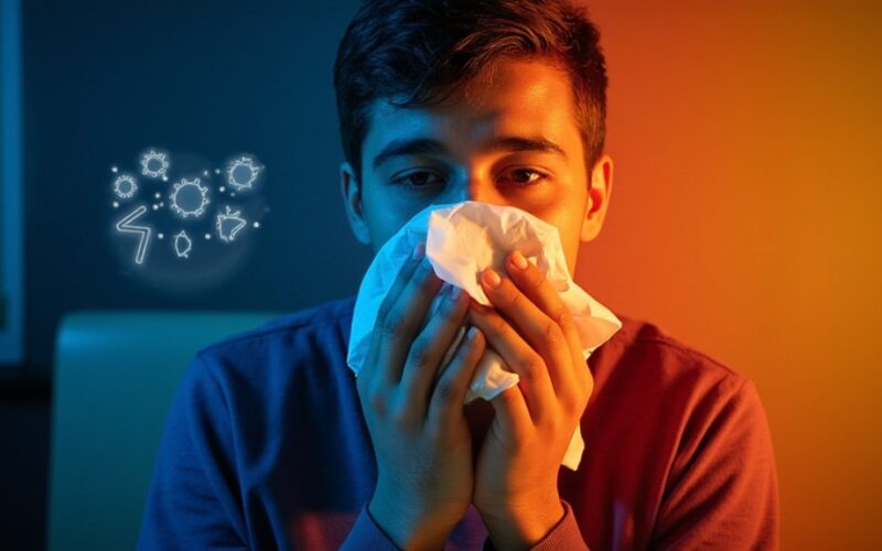 frequent colds indicate weakness