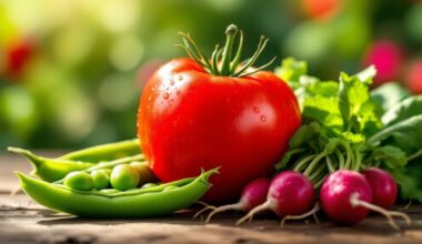 fresh vegetables for health