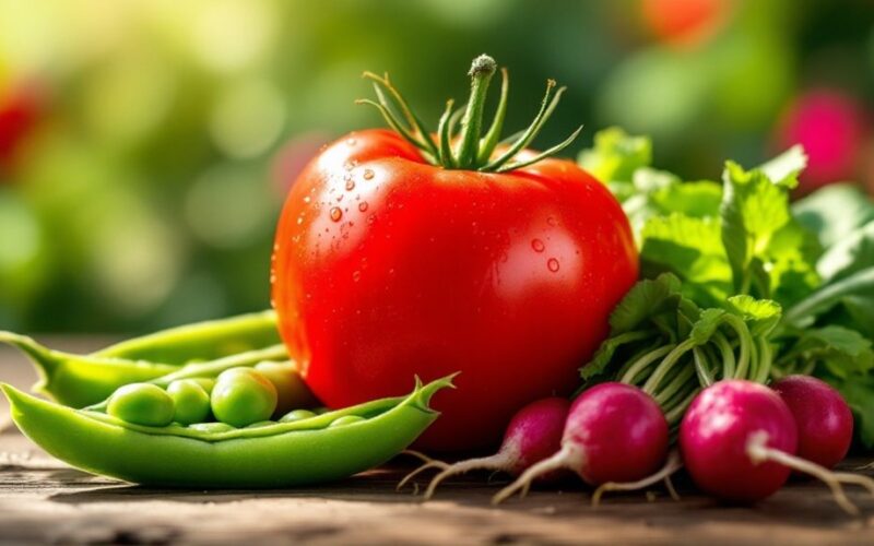 fresh vegetables for health