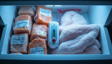 frozen products shelf life