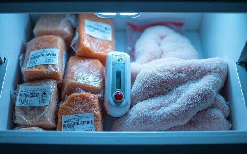 frozen products shelf life