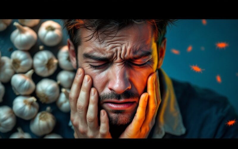 garlic craving indicates parasites