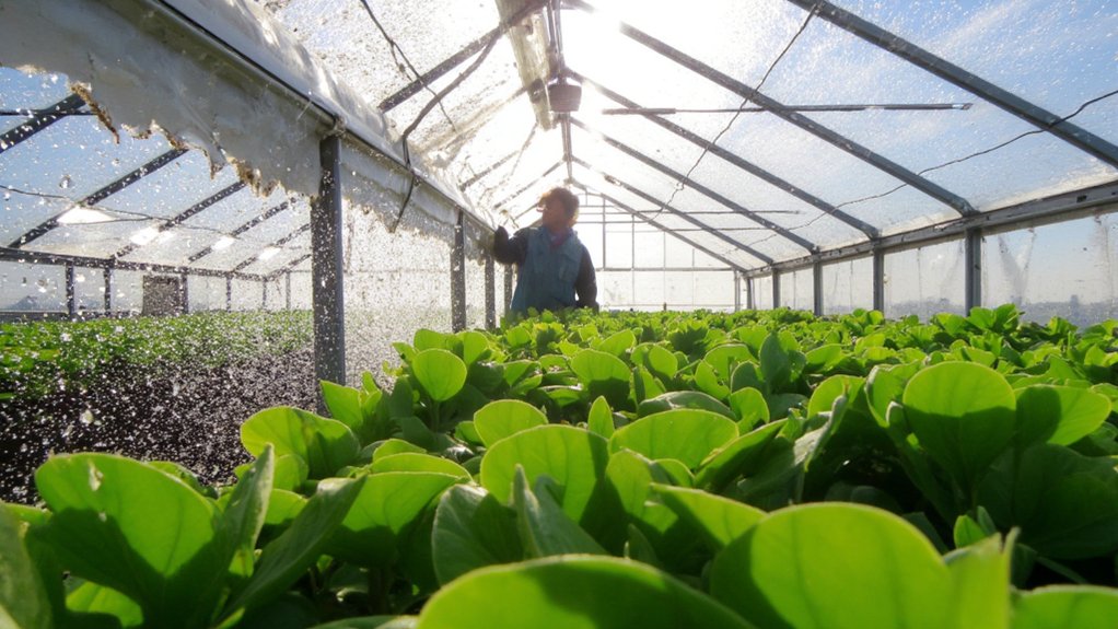 greenhouse condensation dynamics influence plant health