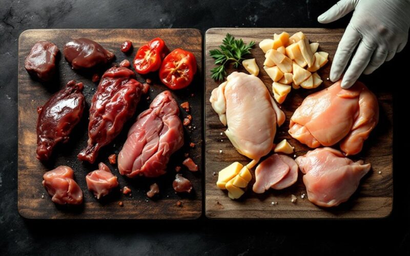 harmful chicken parts identified