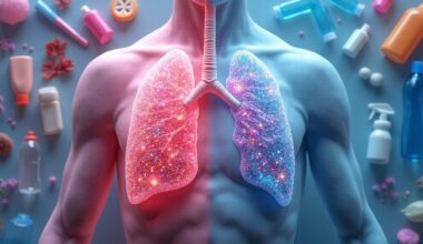 harmful microplastics in lungs