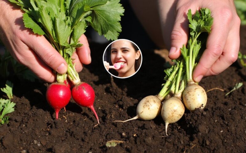 harvest timing preserves radish pungency
