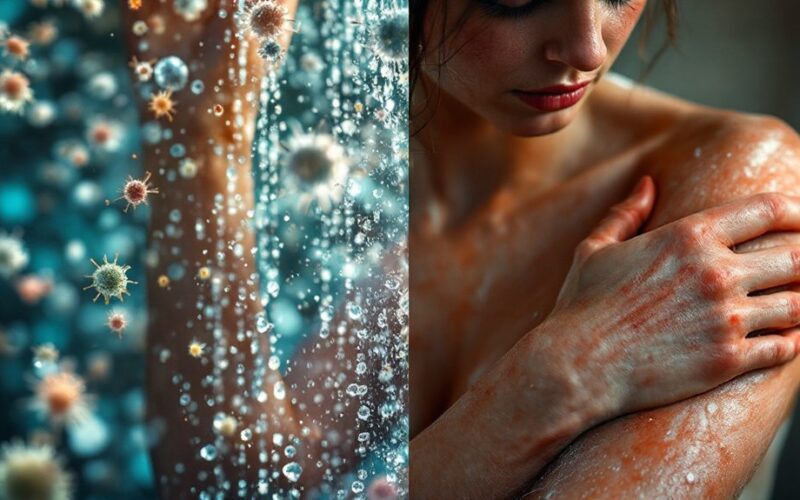 health risks of daily showers