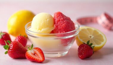 healthy lemon strawberry treats