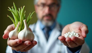 homemade garlic vs supplements