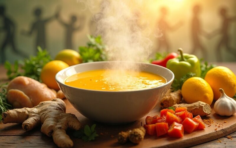 immune boosting chicken soup ingredients