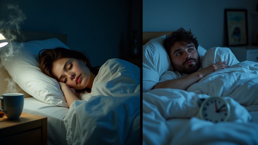 improved sleep through tea