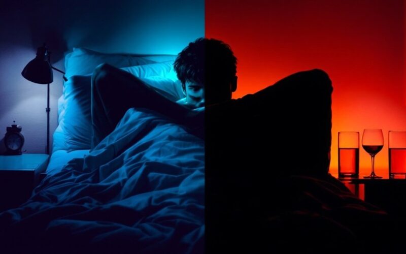 insomnia linked to alcohol