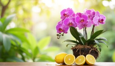 lemon fertilizer boosts orchids