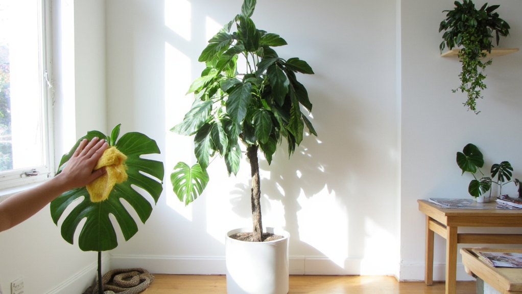 living sculptural sophistication indoors