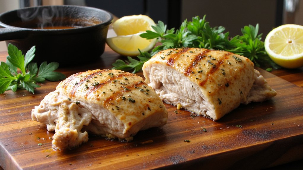 marinated baked creamy chicken