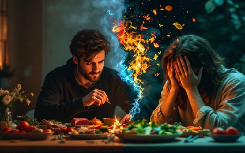 meat eaters psychological stability