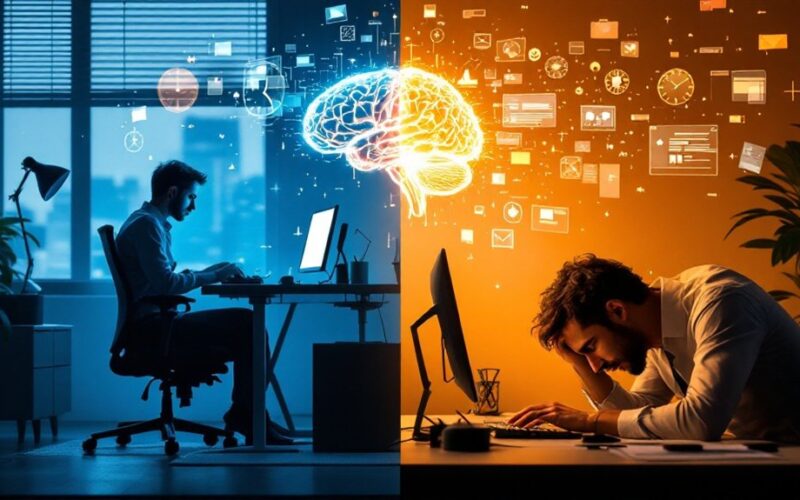 mental fatigue from office work