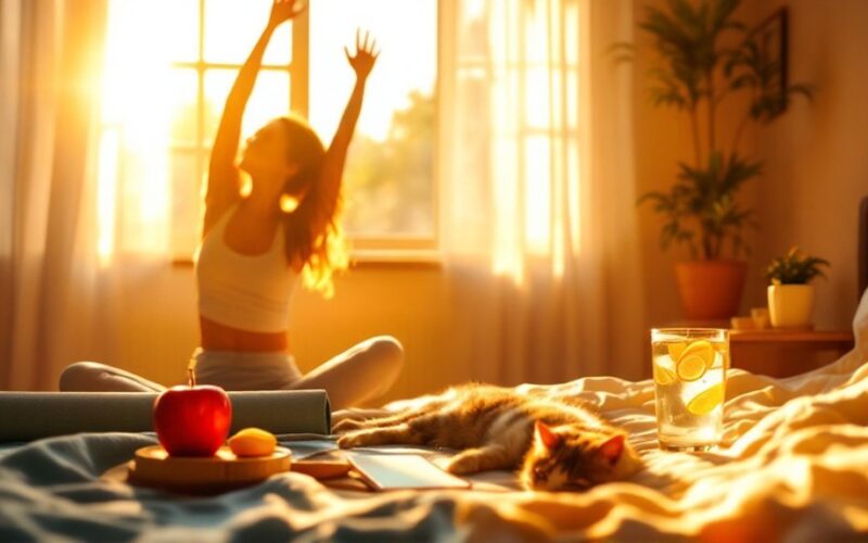 morning coffee boosts mood