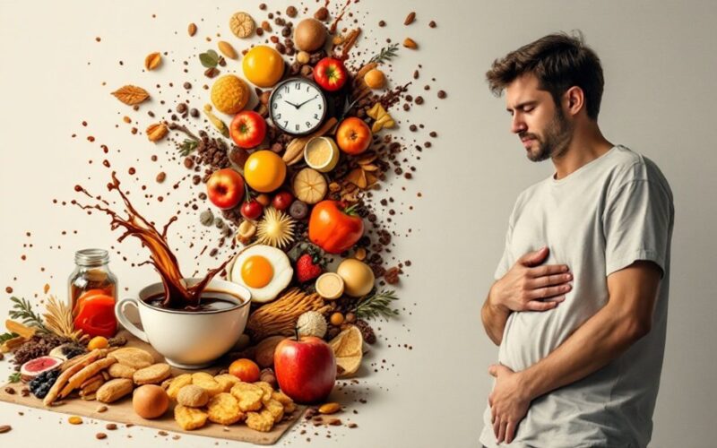 morning coffee food issues