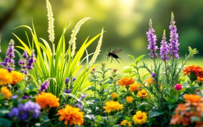 natural mosquito repelling plants