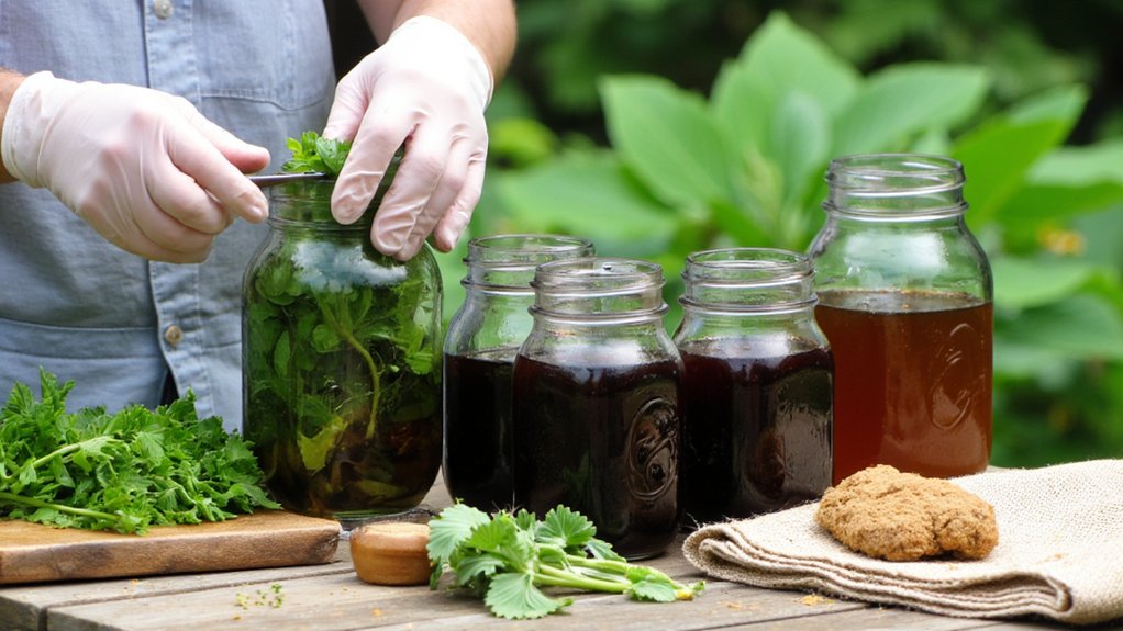 nutrient rich nettle fermented plant juice