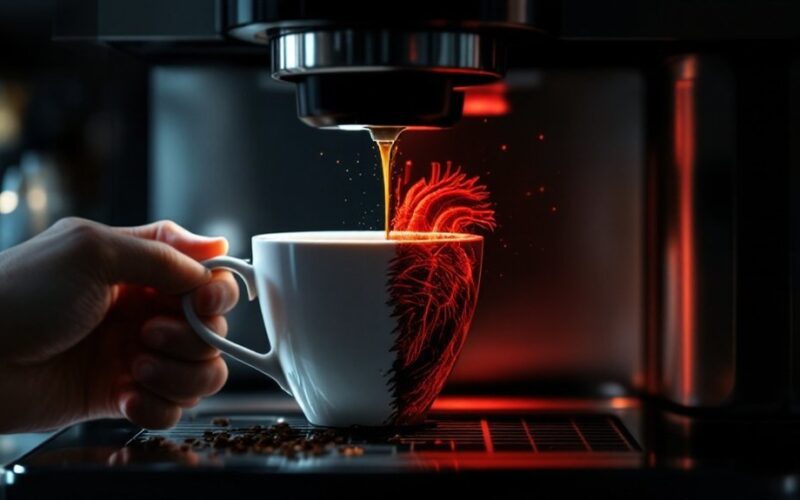 office coffee heart risks