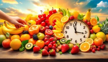 optimal fruit consumption timing
