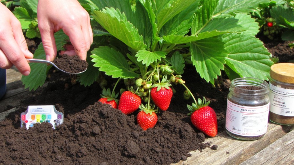 optimal soil for strawberries