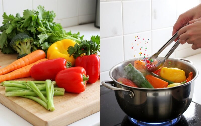 optimize cooking for vitamin retention