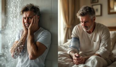 post shower fatigue warning