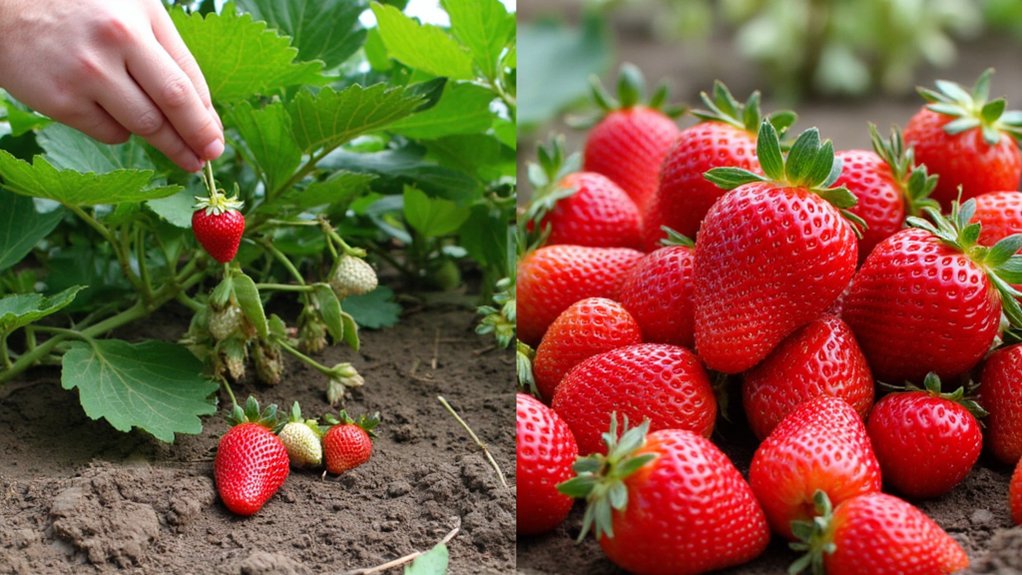 potassium enhances strawberry sweetness