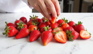 premium strawberry selection