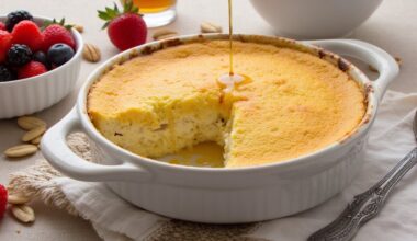 protein rich breakfast dessert