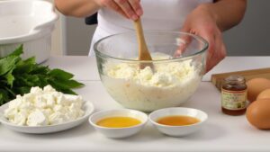 protein rich curd casserole preparation