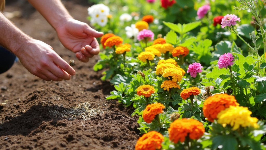 rapid ecological self sustaining flower gardening