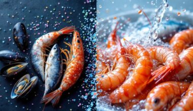 removing microplastics from seafood